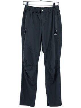 Trr Outdoor Hiking Pants Women M Black Technical Gorpcore Activewear Zip Pockets